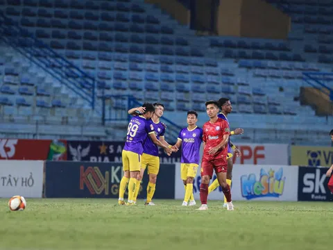 Vòng 22 V.League 2023-2024: Khánh Hòa xuống hạng, Nam Định bị Sông Lam Nghệ An cầm hòa
