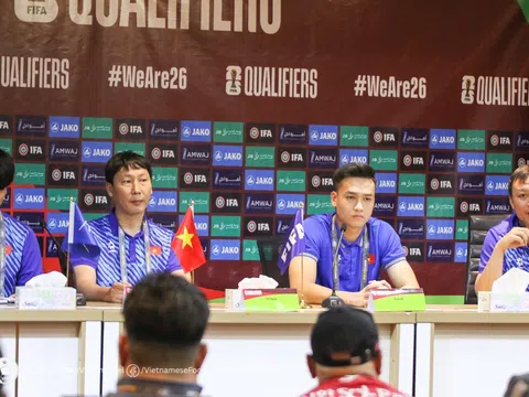 Huấn luyện viên Kim Sang-sik: “Đội tuyển Việt Nam đã chuẩn bị rất tốt để đối đầu với Iraq rất mạnh”