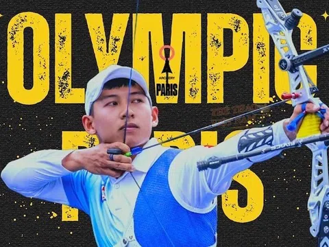 Cung thủ Lê Quốc Phong xuất sắc giành vé đến Olympic Paris 2024
