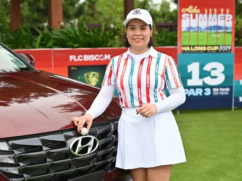 Cú đúp Hole In One trị giá hàng tỷ đồng được xác lập tại giải Aloha Summer - Ha Long Cup 2024