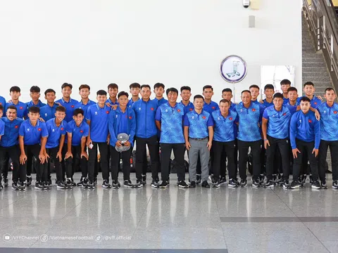 Đội tuyển U16 Việt Nam lên đường tham dự giải vô địch U16 Đông Nam Á 2024