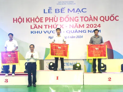 Bế mạc Hội khỏe Phù Đổng toàn quốc khu vực III năm 2024 