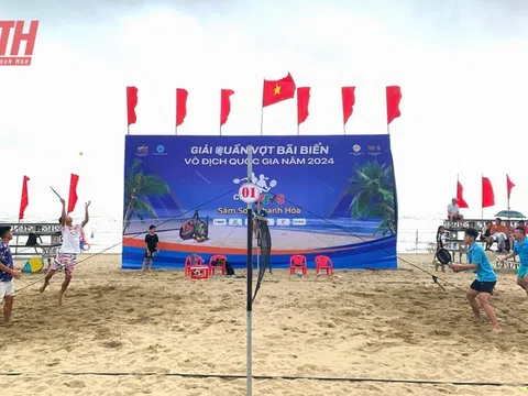 Quần vợt bãi biển - thế mạnh mới của Thể thao Thanh Hóa
