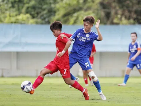 Giải Bóng đá nữ vô địch U16 quốc gia 2024: Phong Phú Hà Nam chia điểm cùng Than KSVN