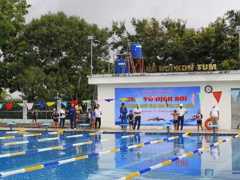 Giải vô địch Bơi các nhóm tuổi tỉnh Kon Tum năm 2024