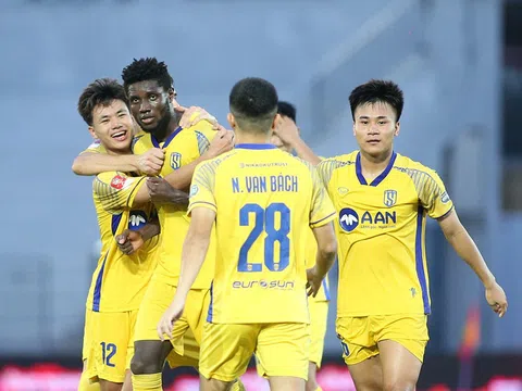 Vòng 26 V.League 2023-2024: Sông Lam Nghệ An thoát hiểm ngoạn mục, Hồng Lĩnh Hà Tĩnh nhận vé play-off