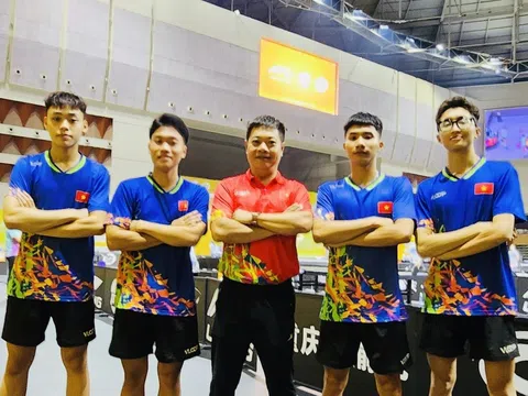 Giải vô địch Bóng bàn trẻ châu Á 2024: Việt Nam dừng bước tại tứ kết nội dung đồng đội nam