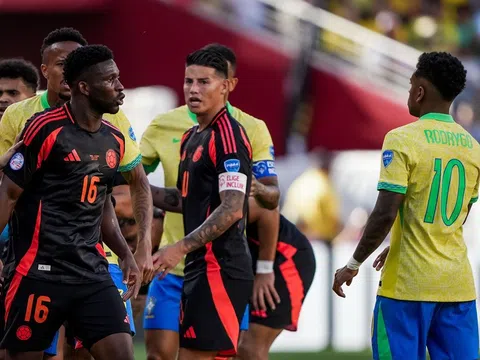 Lượt 3 bảng D COPA America 2024: Brazil gặp Uruguay ở Tứ kết