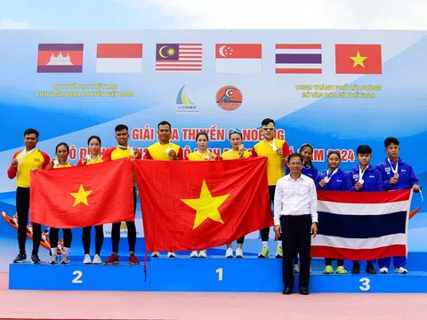 Việt Nam thắng áp đảo tại giải Đua thuyền Canoeing vô địch U19, U23 và vô địch Đông Nam Á 2024