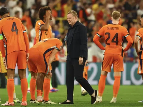 Huấn luyện viên Ronald Koeman chỉ trích trọng tài sau thất bại ở bán kết EURO 2024