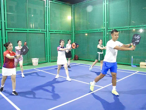 Sôi nổi phong trào tập pickleball ở Quảng Trị