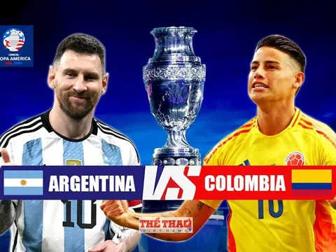 Chung kết COPA America 2024 > Argentina - Colombia (7 giờ ngày 15/7): Messi giành thêm danh hiệu?