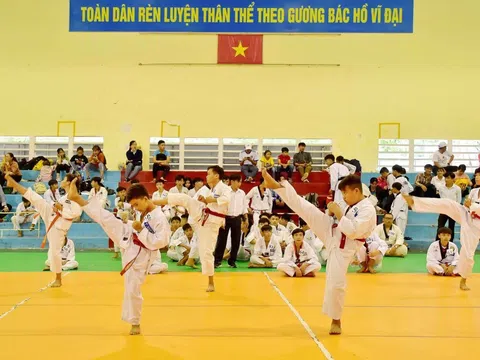 Taekwondo - thế mạnh của Thể thao Vĩnh Long
