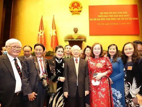 Tổng Bí thư Nguyễn Phú Trọng: Mong mỏi chấn hưng, phát triển văn hóa Việt Nam