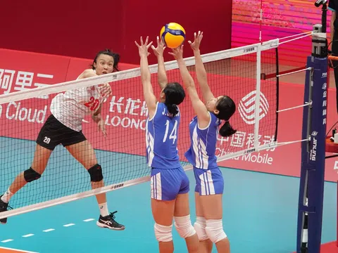 Giải Bóng chuyền nữ quốc tế Thượng Hải Future Stars 2024: Tuyển Việt Nam để thua đội trẻ Thượng Hải