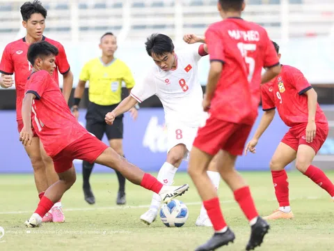 Giải Bóng đá vô địch U19 Đông Nam Á 2024: U19 Việt Nam thắng U19 Lào 4-1