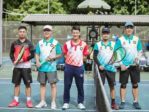 Kết thúc giải Quần vợt Ngành Vật liệu xây dựng & Trang trí nội thất Việt Nam