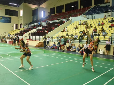 Thành phố Tam Kỳ xếp thứ nhất toàn đoàn giải Cầu lông vô địch các nhóm tuổi tỉnh Quảng Nam năm 2024