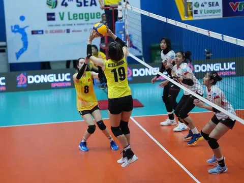 Bóng chuyền nữ Việt Nam thắng trận thứ hai ở SEA V.League 2024