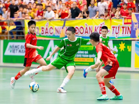 Xác định 4 đội vào bán kết giải Bóng đá Nhi đồng toàn quốc 2024