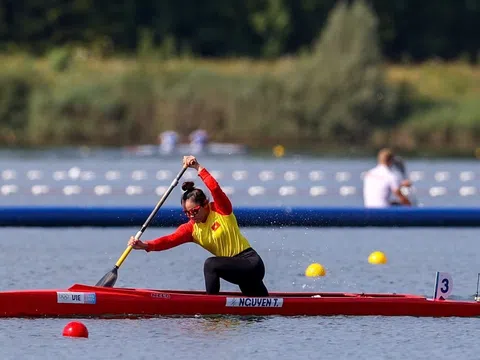 Môn Canoeing Olympic 2024: Tay chèo Nguyễn Thị Hương dừng bước
