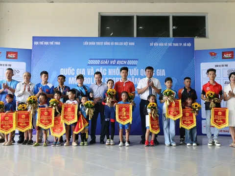 Khai mạc giải vô địch quốc gia và các nhóm tuổi quốc gia môn Roller Sports năm 2024