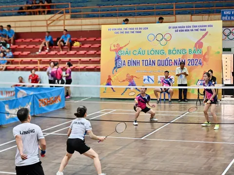 Giải Cầu lông, Bóng bàn gia đình toàn quốc năm 2024