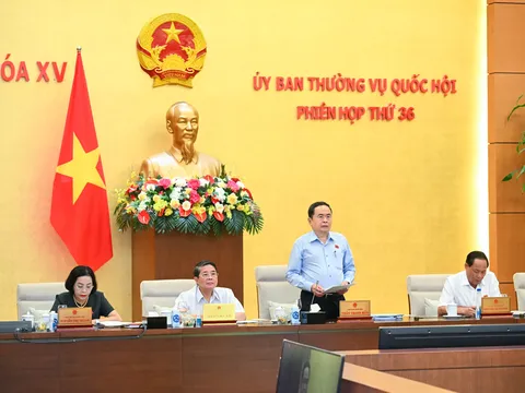 Phiên họp thứ 36 của Ủy ban Thường vụ Quốc hội xem xét nhiều vấn đề quan trọng
