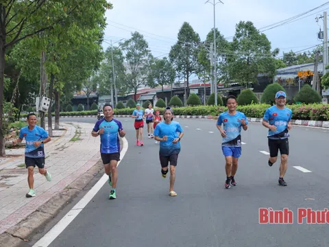 Lan tỏa tình yêu marathon ở Bình Phước