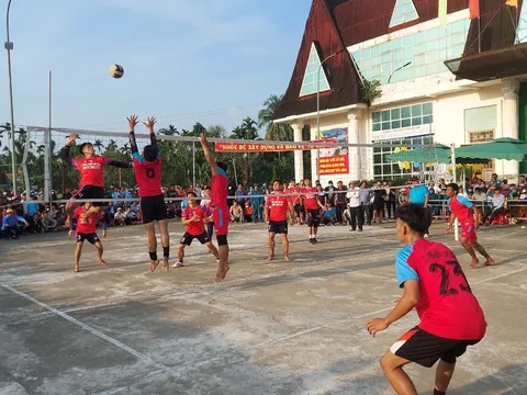 Huyện An Lão khởi sắc phong trào luyện tập thể dục, thể thao