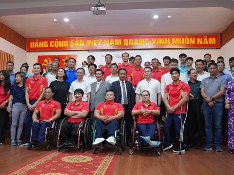 Gặp mặt đoàn Thể thao người khuyết tật Việt Nam tham dự Paralympic 2024 