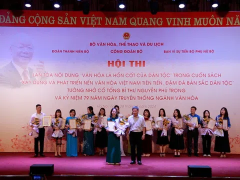 Hội thi thuyết trình lan tỏa nội dung “Văn hóa là hồn cốt của dân tộc” trong cuốn sách của cố Tổng Bí thư Nguyễn Phú Trọng