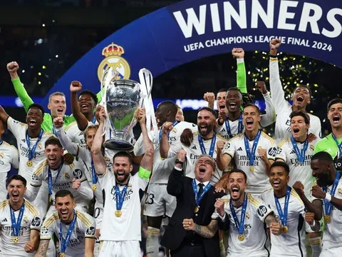 36 đội bóng tham dự Champions League 2024-2025 với mức thưởng kỷ lục