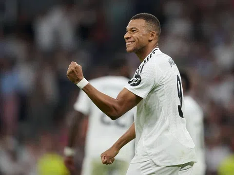 Vòng 4 La Liga 2024-2025: Mbappe lập cú đúp giúp Real Madrid giành trọn 3 điểm