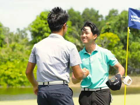 Golfer Nguyễn Anh Minh và Lê Khánh Hưng dự giải Golf Junior Presidents Cup 2024