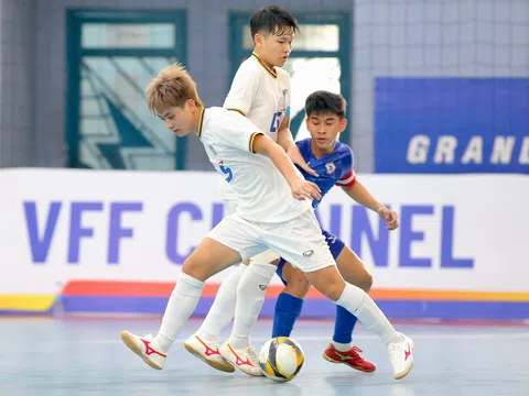 Xác định 2 cặp bán kết giải Futsal vô địch U20 Quốc gia 2024