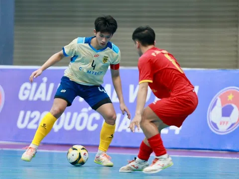 Xác định cặp đấu chung kết giải Futsal vô địch U20 Quốc gia 2024