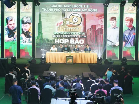 Giải Billiards Pool 9 bi TP.HCM mở rộng 2024: Sân chơi đẳng cấp thế giới