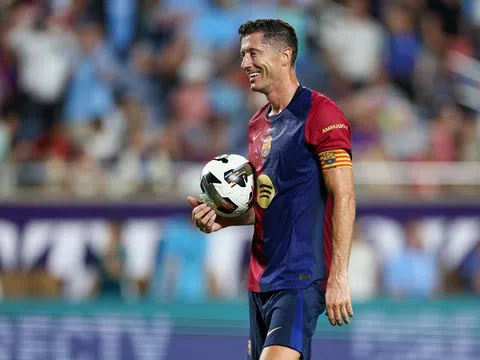 Vòng 7 La Liga 2024-2025: Lewandowski giúp Barcelona giữ mạch toàn thắng