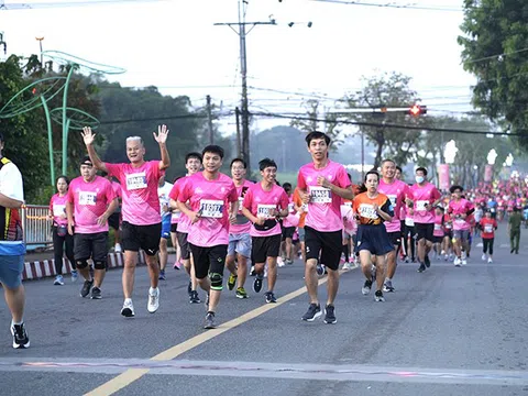 Giải Marathon Đất Sen hồng góp phần quảng bá du lịch tỉnh Đồng Tháp