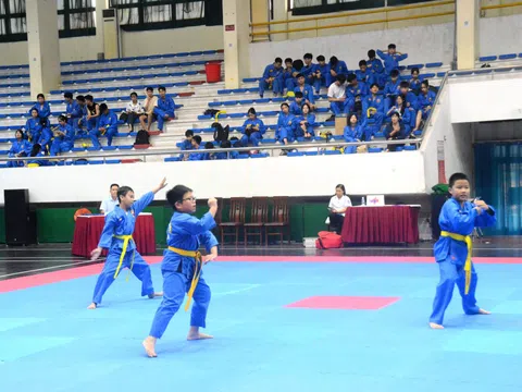 Gần 200 vận động viên tranh tài giải vô địch Vovinam các nhóm tuổi tỉnh Quảng Ninh lần thứ X 