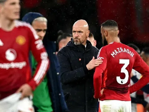 Man United chạm cột mốc buồn, huấn luyện viên Ten Hag vẫn tự tin về tương lai