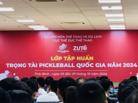 Tập huấn trọng tài Pickleball quốc gia 2024