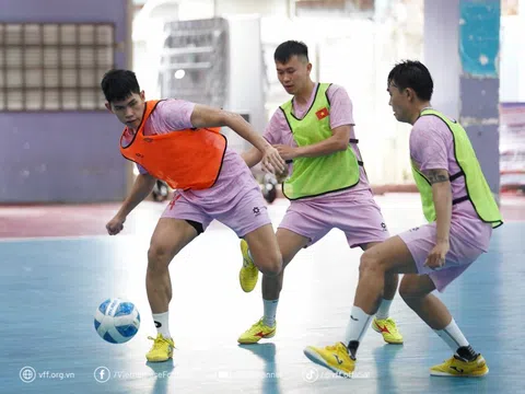 Huấn luyện viên Diego Raul Giustozzi ưu tiên cải thiện hiệu suất ghi bàn cho đội tuyển futsal Việt Nam