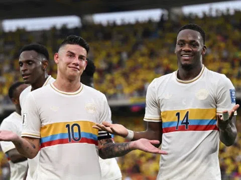 James Rodriguez cán cột mốc ấn tượng tại Vòng loại World Cup 2026