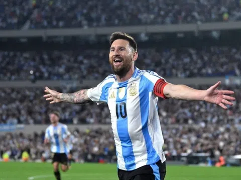 Lionel Messi rực sáng, Argeninta thắng đậm nhất tại Vòng loại World Cup 2026