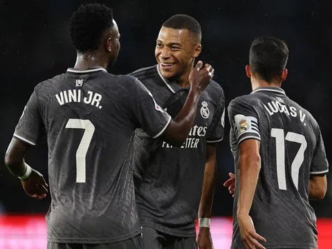 Vòng 10 La Liga 2024-2025: Mbappe và Vinicius tỏa sáng giúp Real Madrid đánh bại Celta Vigo