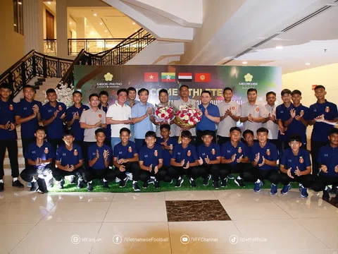 Vòng loại giải Bóng đá U17 châu Á 2025: Đội tuyển 17 Myanmar và U17 Yemen đã có mặt tại Phú Thọ