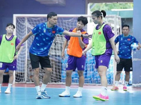 Giải Futsal nữ Đông Nam Á 2024: Đội tuyển Futsal nữ Việt Nam gặp Myanmar trận ra quân