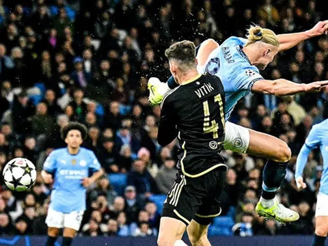 Vòng 3 Champions League: Erling Haaland tỏa sáng, Man City "nhấn chìm" đối thủ